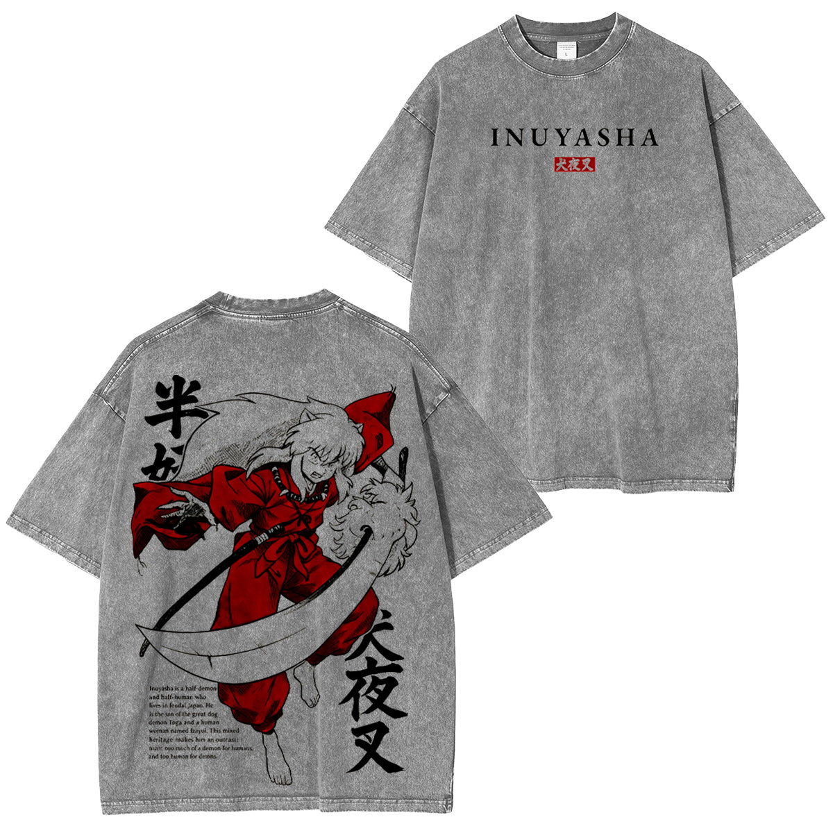 Inuyasha Washed T-shirt/Crewneck/Hoodie
