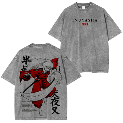 Inuyasha Polera Lavada