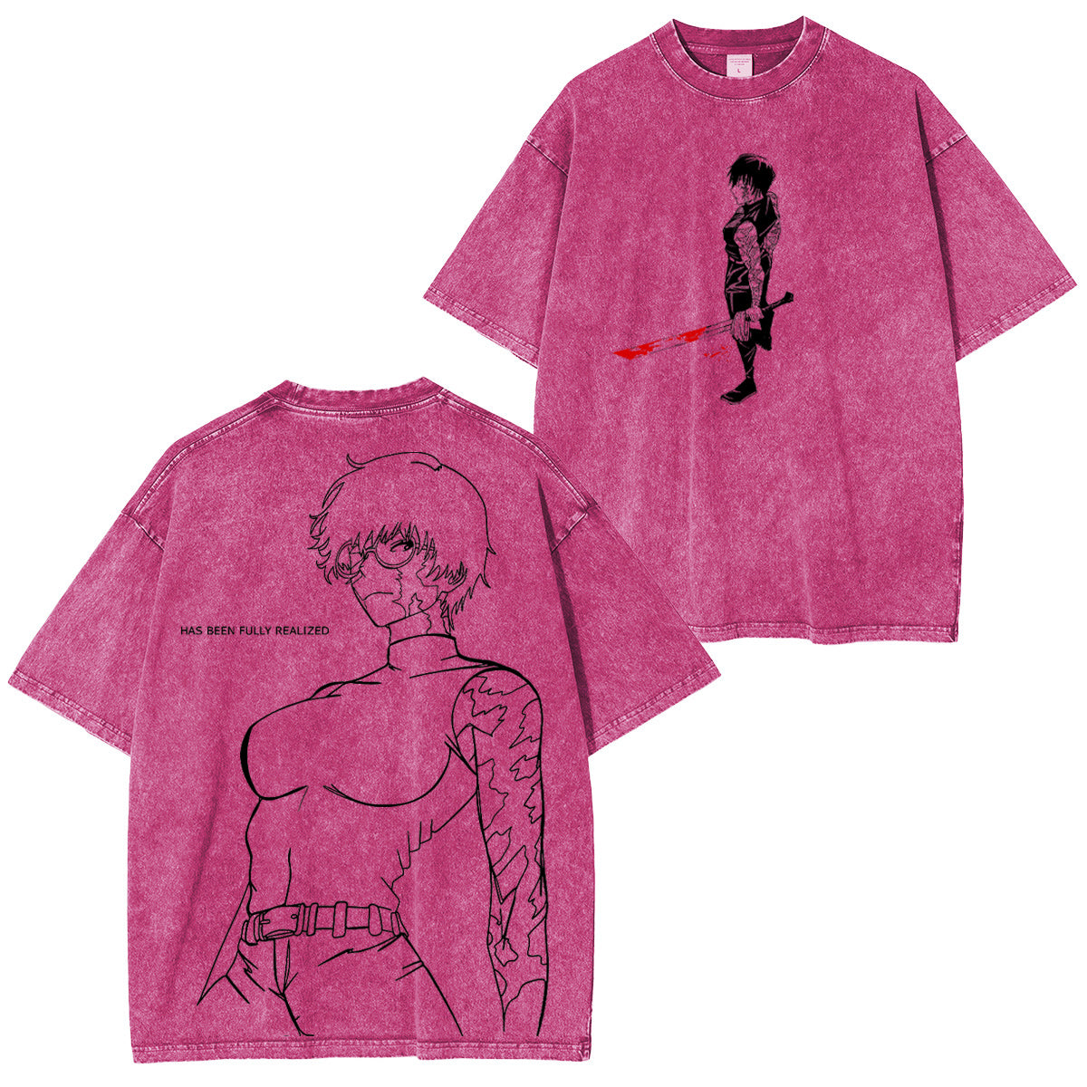 Maki Zenin Jujutsu Kaisen Washed T-shirt/Crewneck/Hoodie
