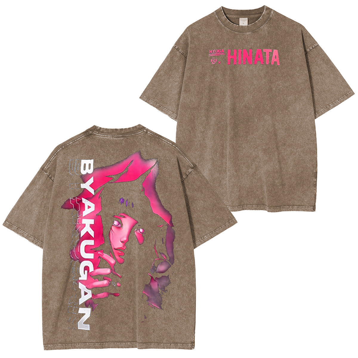 Hinata Hyuga Naruto Washed T-shirt/Crewneck/Hoodie