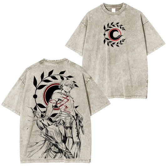 Asta Black Clover Washed T-shirt/Crewneck/Hoodie
