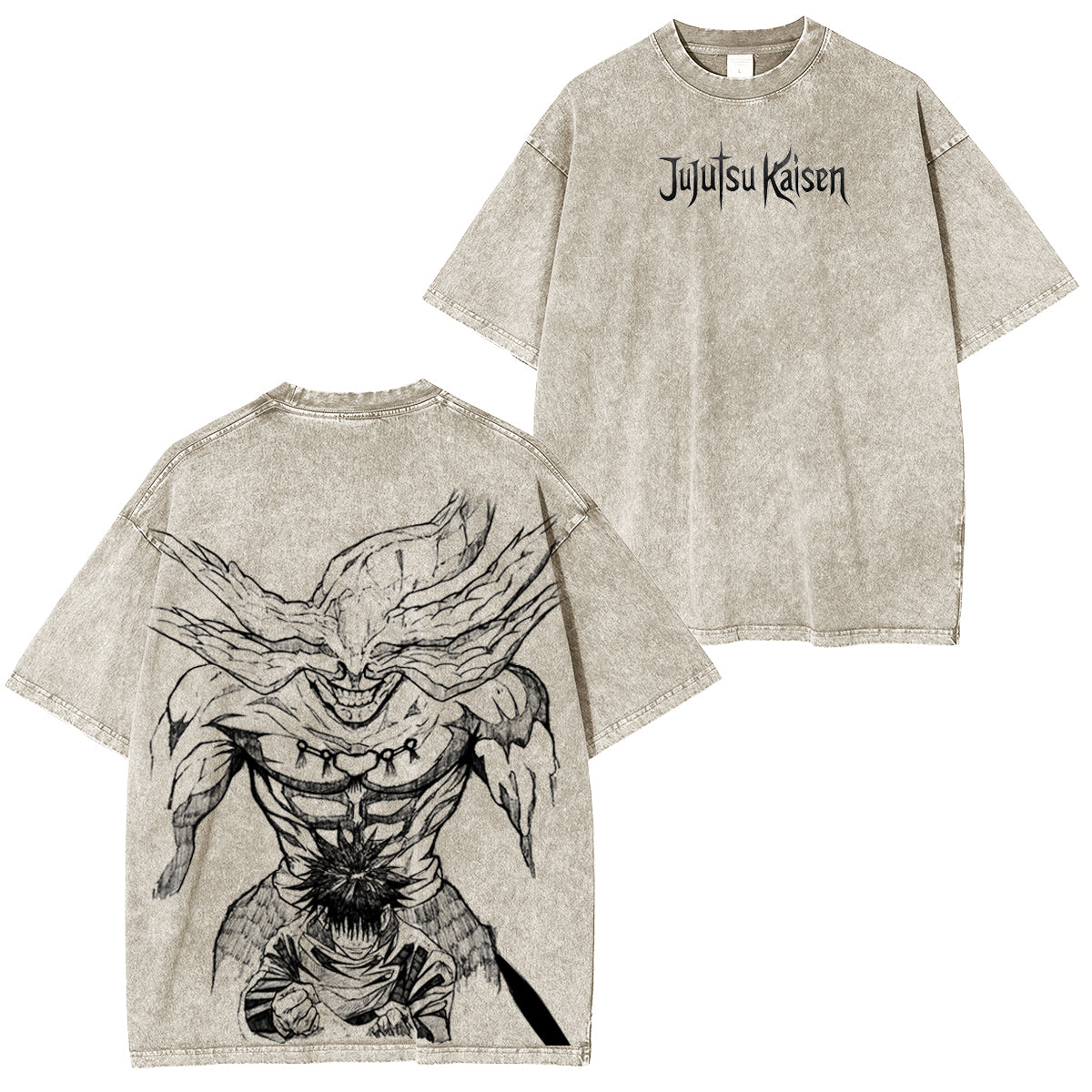 Jujutsu Kaisen Vintage washed T-shirt/Crewneck/Hoodie