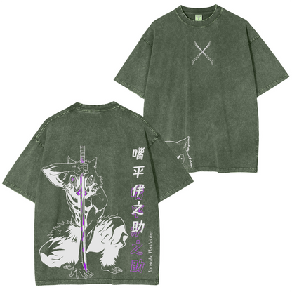 Limited Edition Inosuke Demon Slayer Vintage Polera Oversize