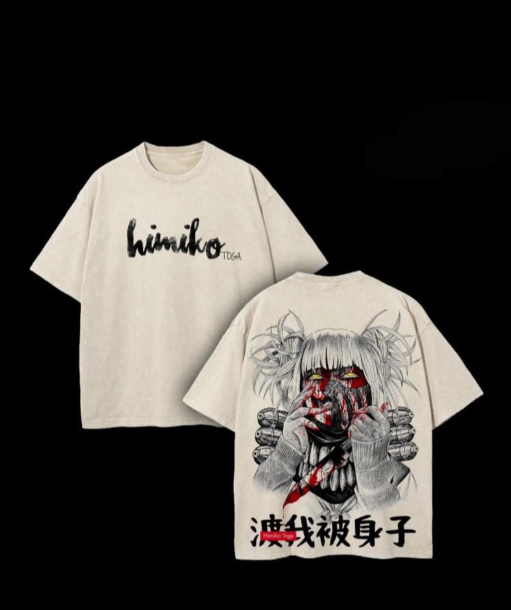Toga My Hero Academia Vintage Washed T-shirt/Crewneck/Hoodie