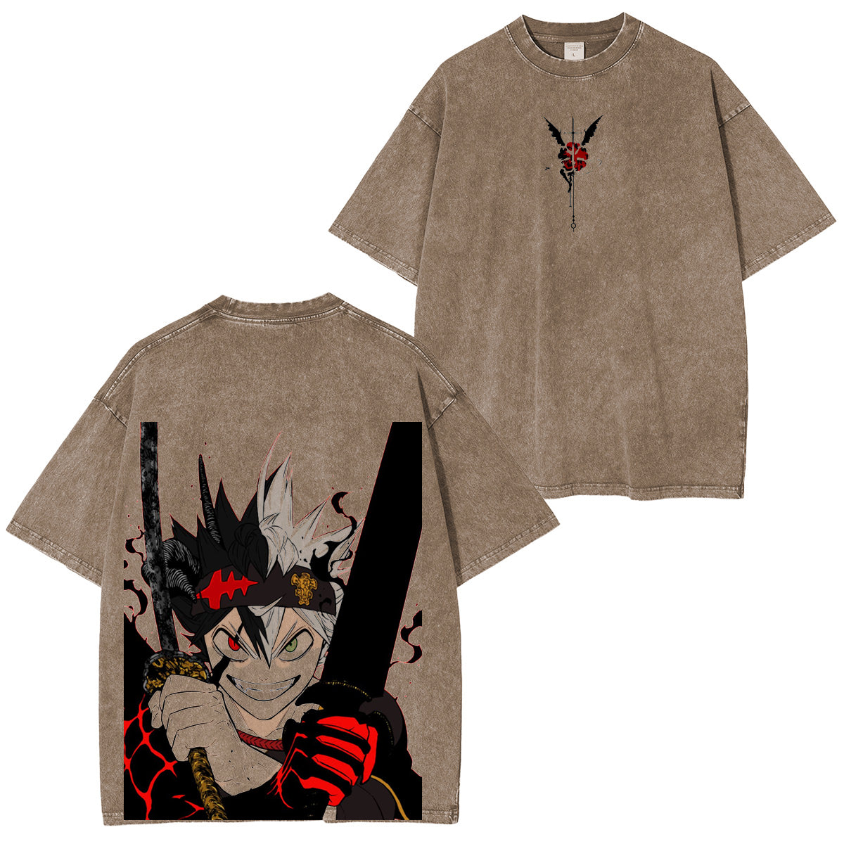 Black clover Ask Washed T-shirt/Crewneck/Hoodie