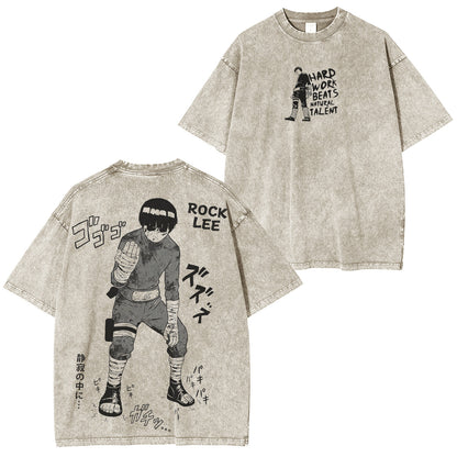 Naruto : Rock Lee Polera Vintage