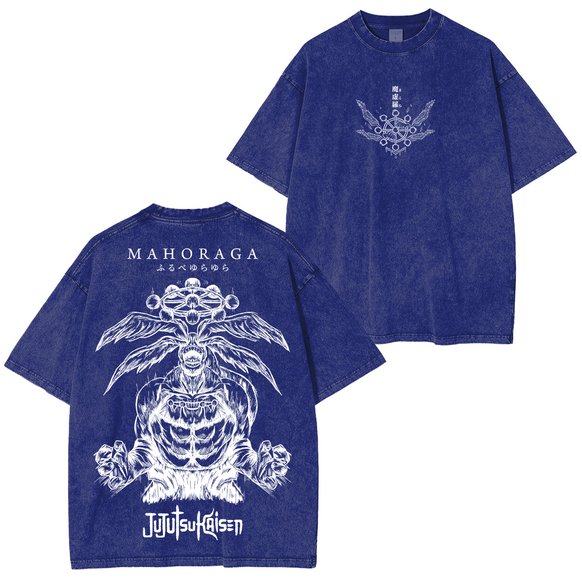 Mahoraga Jujutsu Kaisen Anime Unisex Washed T-Shirt/HOODIE