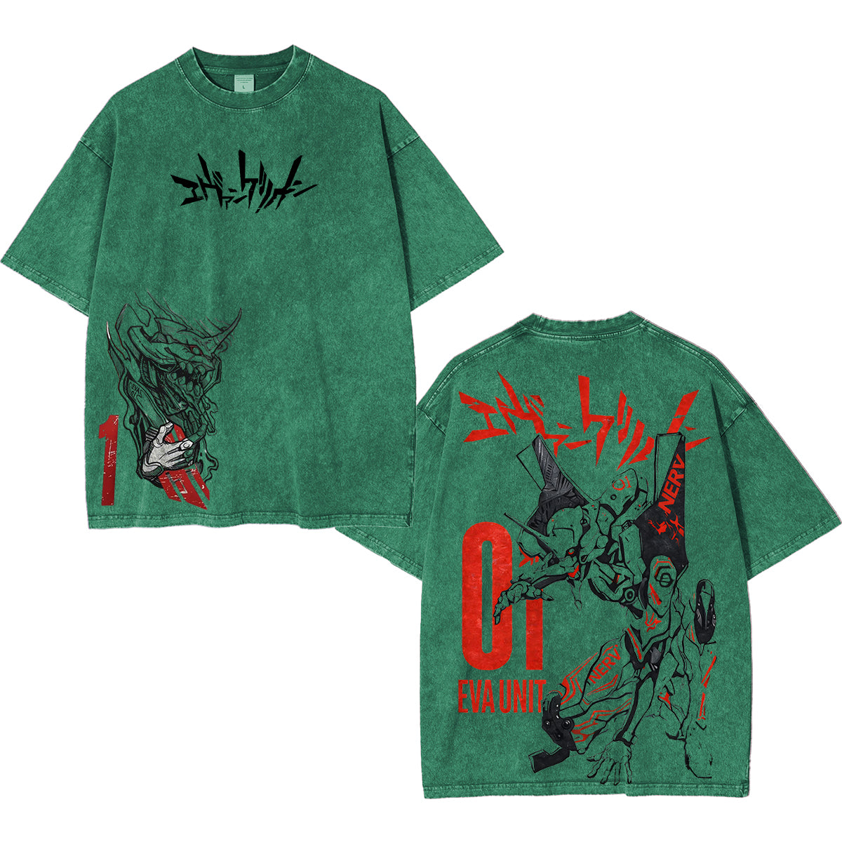 Neon Genesis Evangelion Washed T-shirt/Crewneck/Hoodie