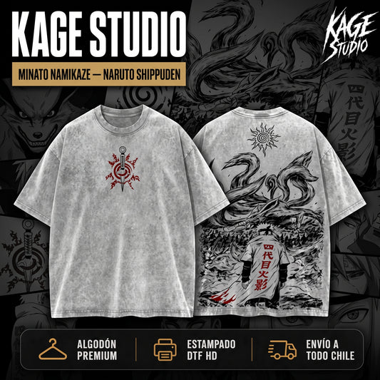 Minato y Kurama – Naruto