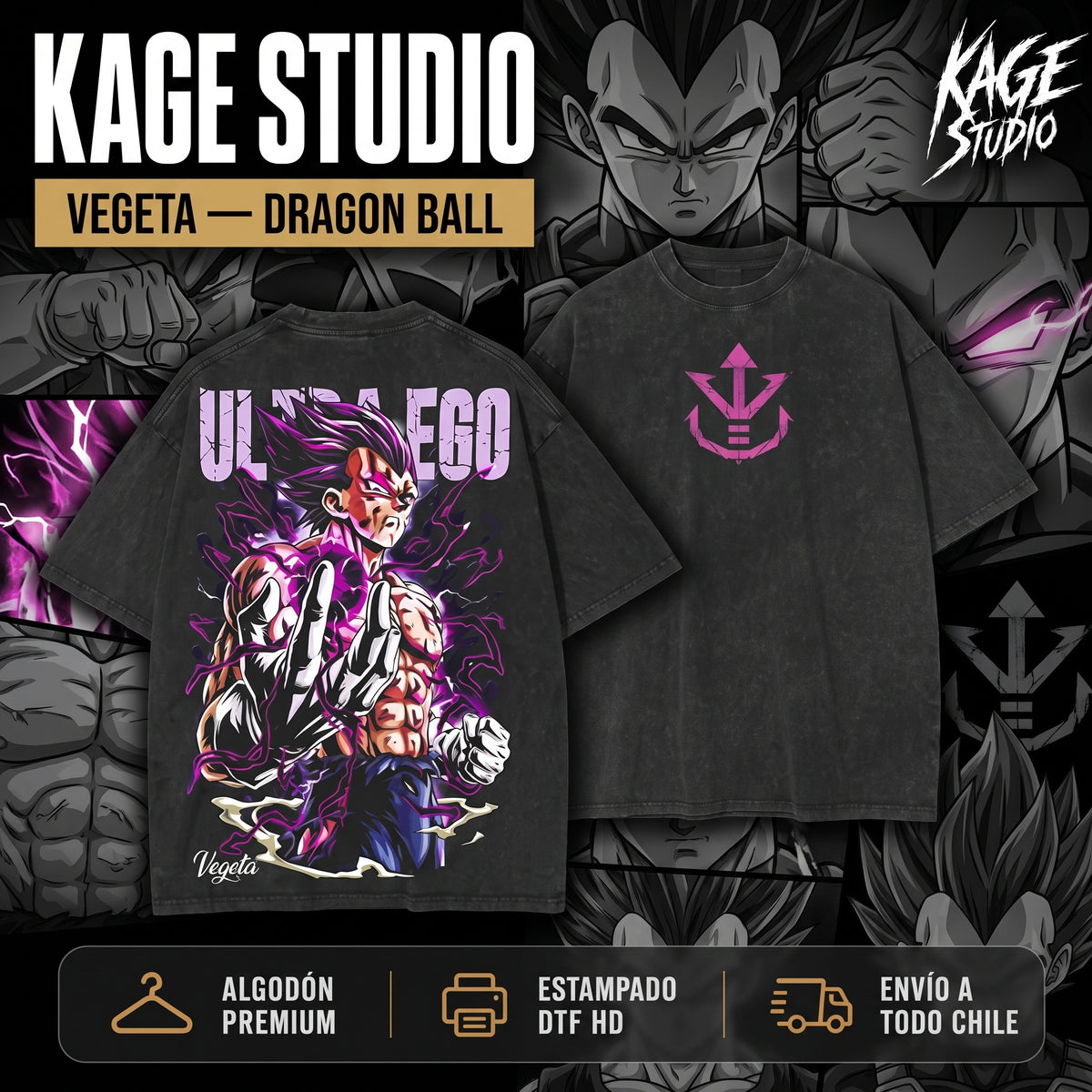 Vegeta – Dragon Ball · Diseño 2