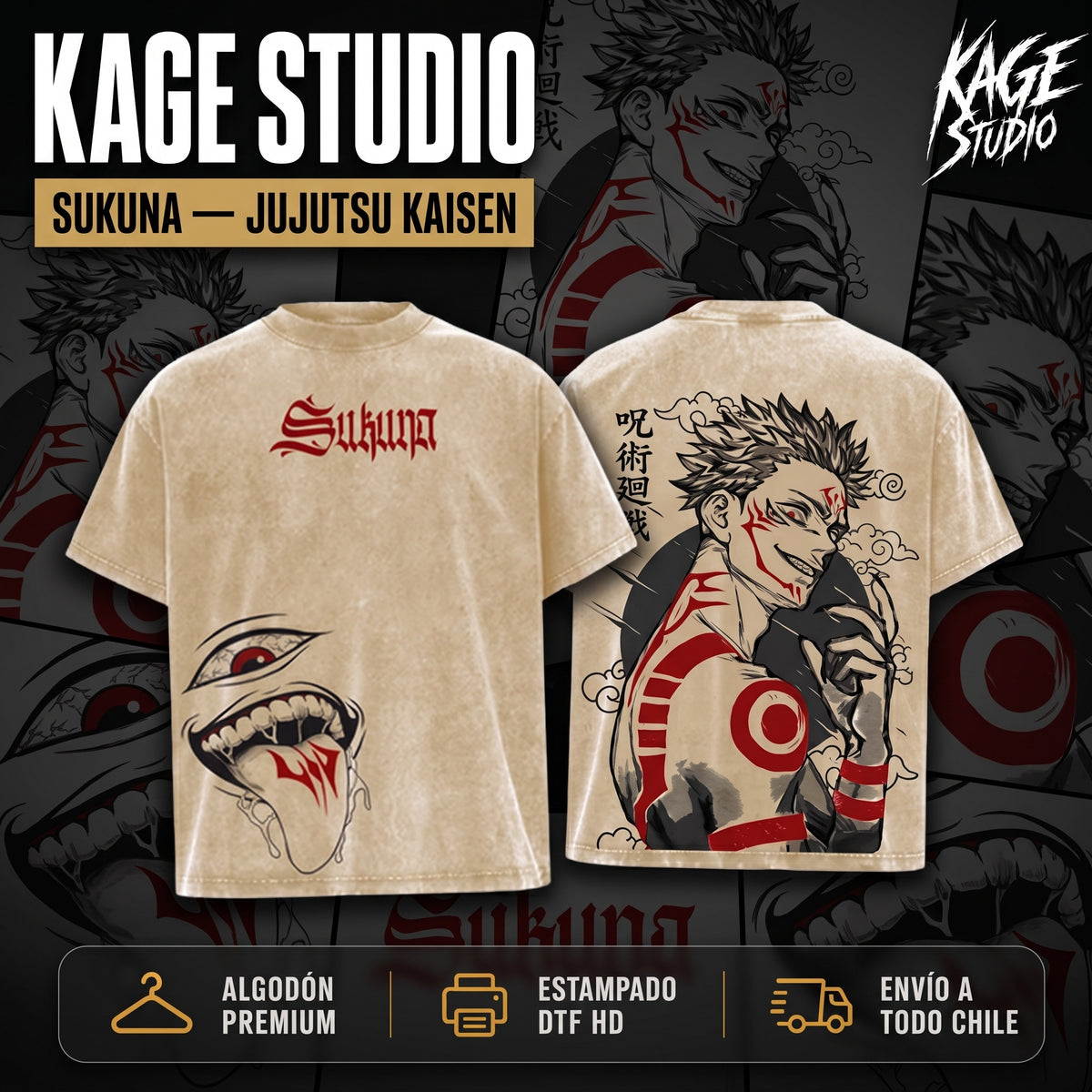 Sukuna – Jujutsu Kaisen · Diseño 2
