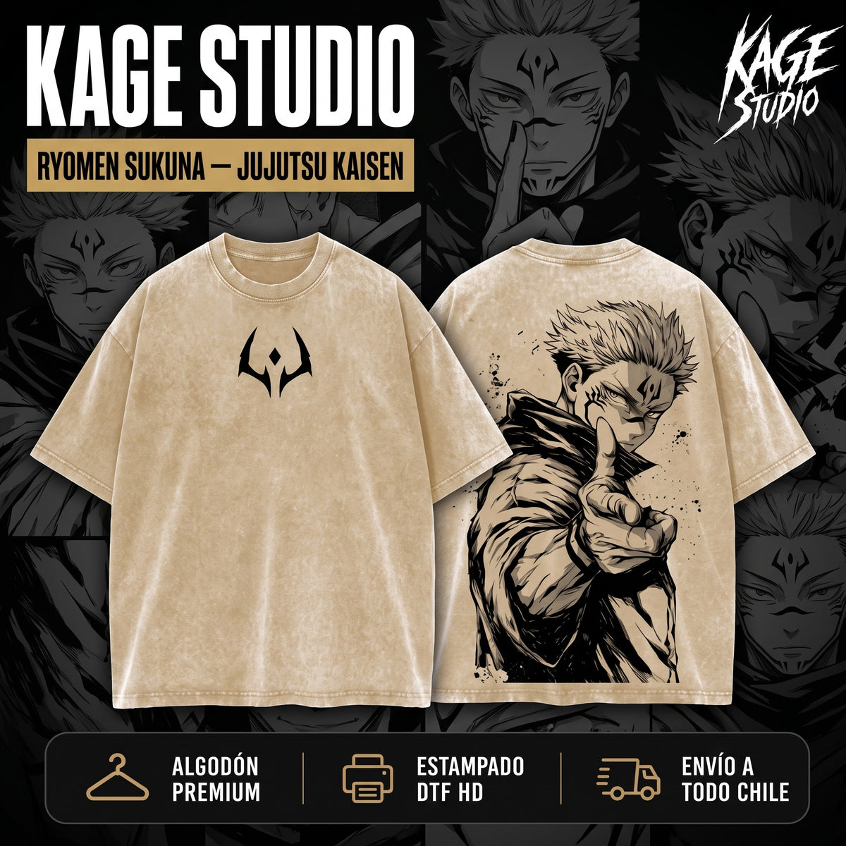 Sukuna – Jujutsu Kaisen · Diseño 3