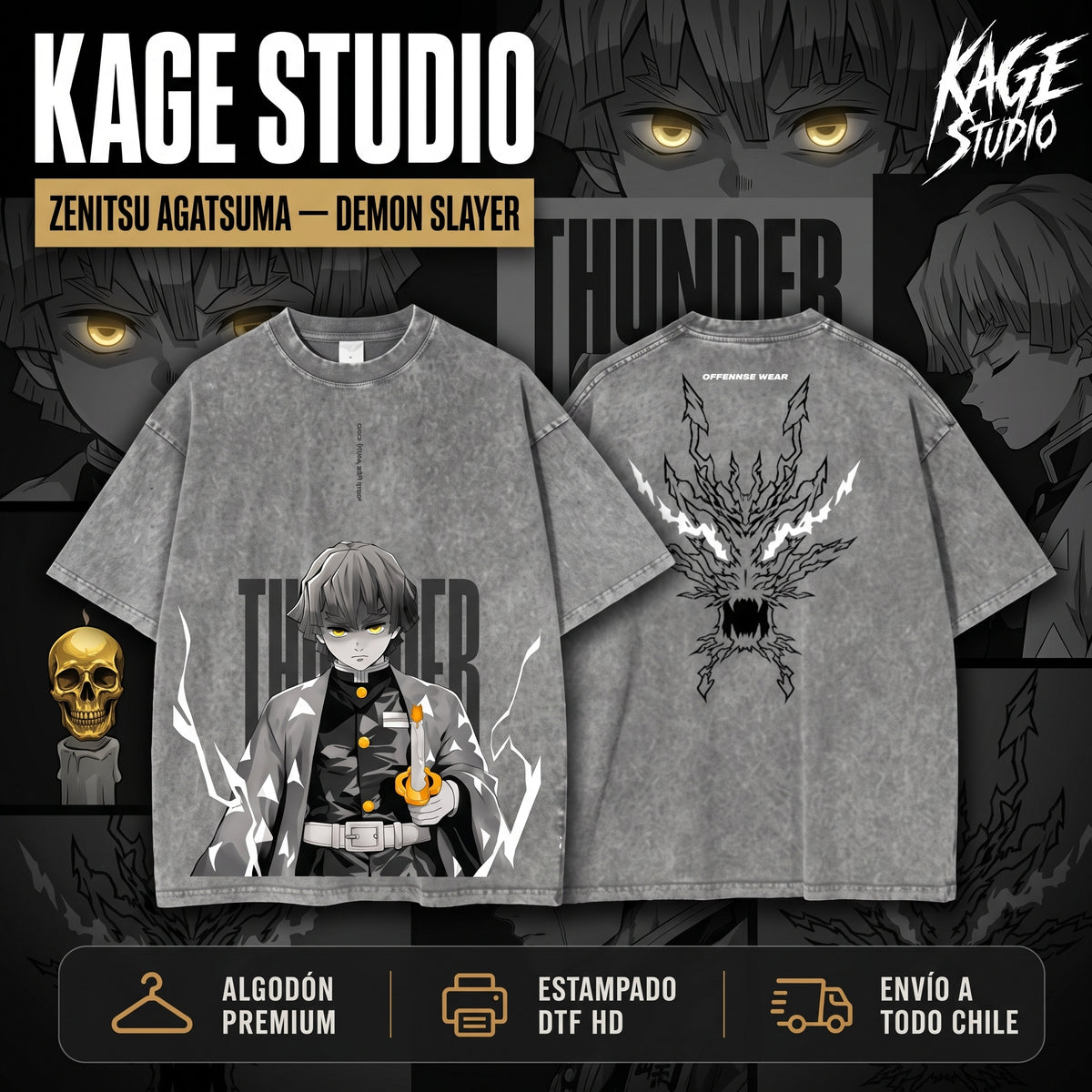 Zenitsu – Demon Slayer · Diseño 2