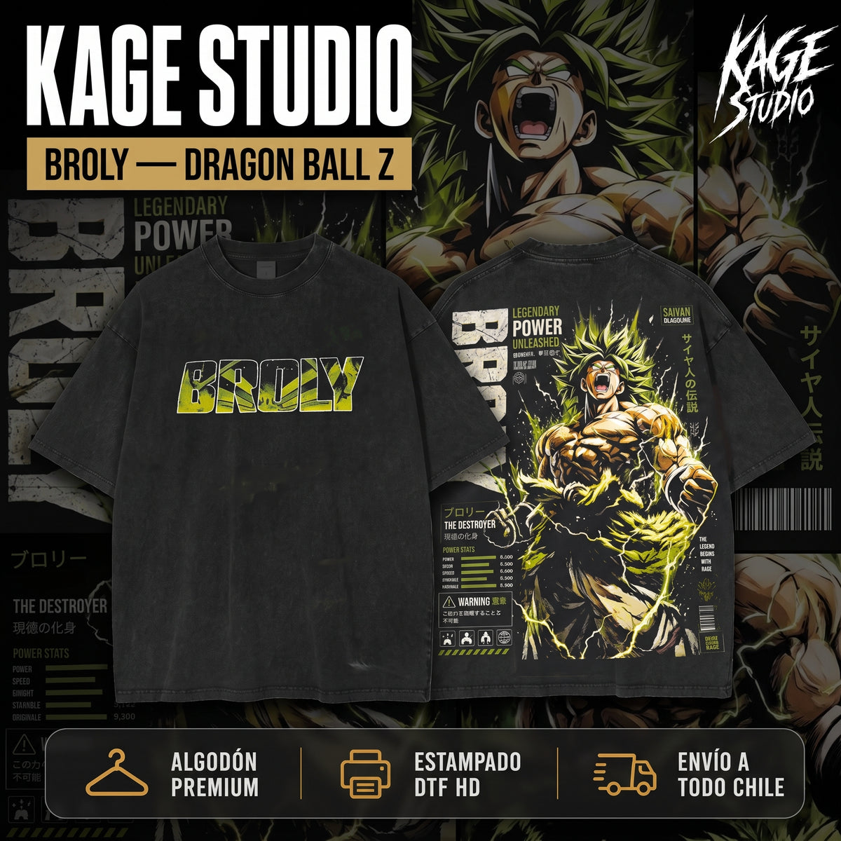 Broly - Dragon Ball · Diseño 2