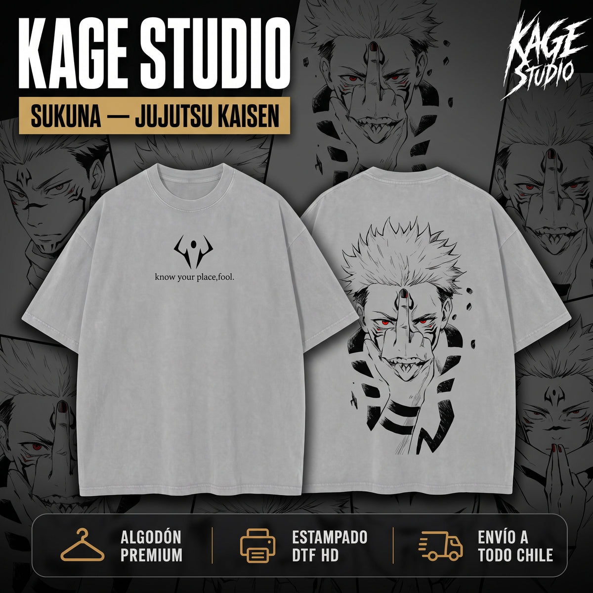 Ryomen Sukuna – Jujutsu Kaisen · Diseño 2