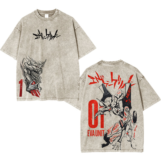Neon Genesis Evangelion Washed T-shirt/Crewneck/Hoodie