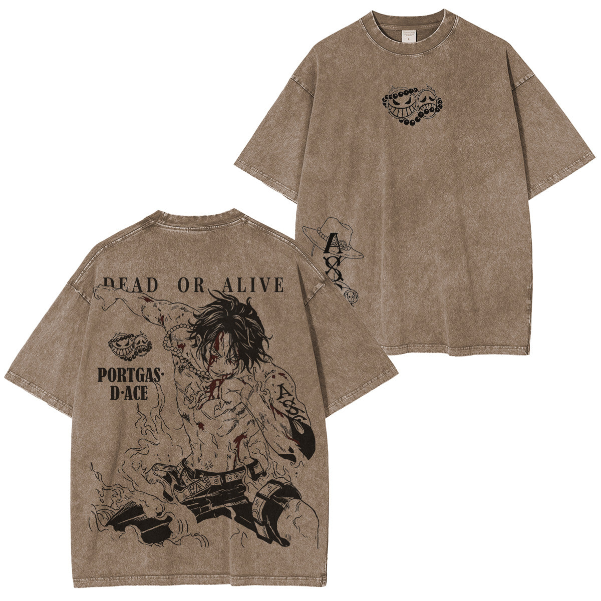 One Piece : Portgas D. Ace OP Vintage Tee
