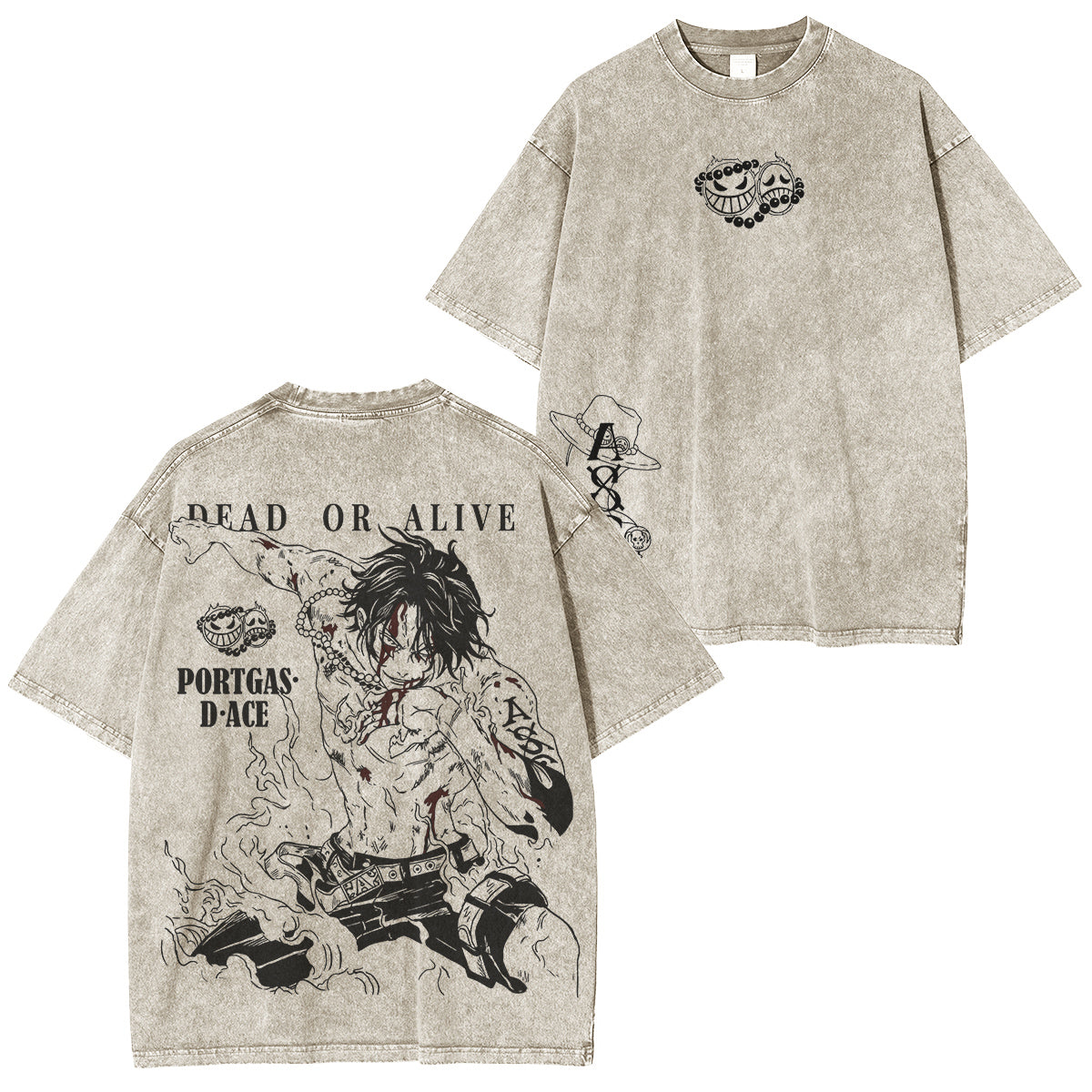 One Piece : Portgas D. Ace OP Vintage Tee