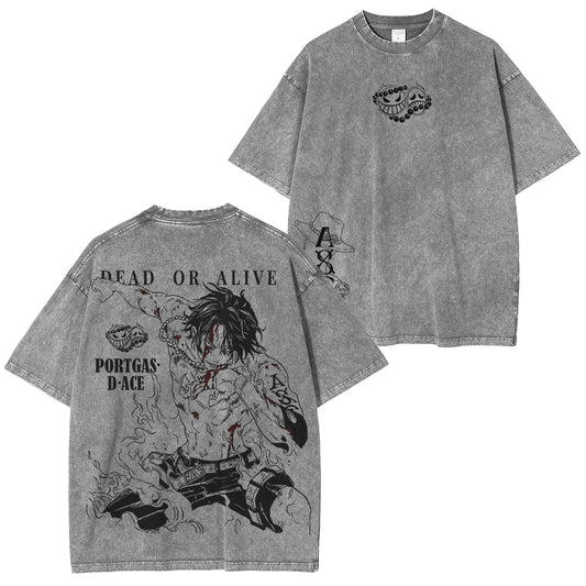 One Piece : Portgas D. Ace OP Vintage Tee