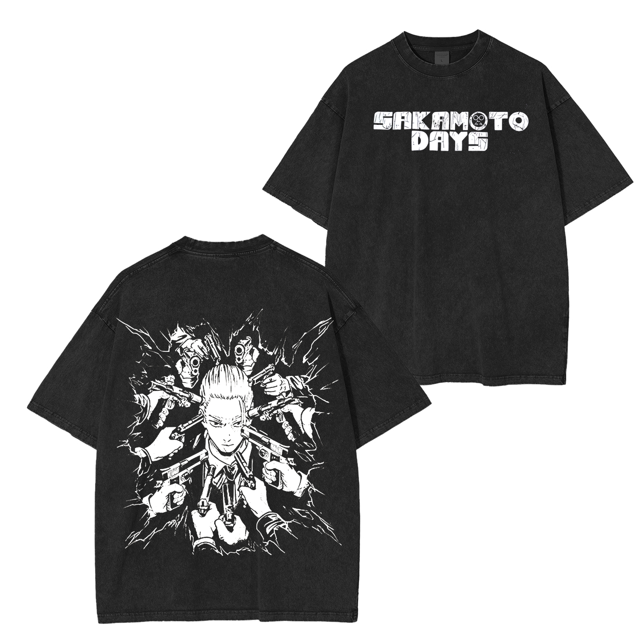 Taro Sakamoto,Sakamoto Days Vintage Anime Unsiex Washed T-Shirt