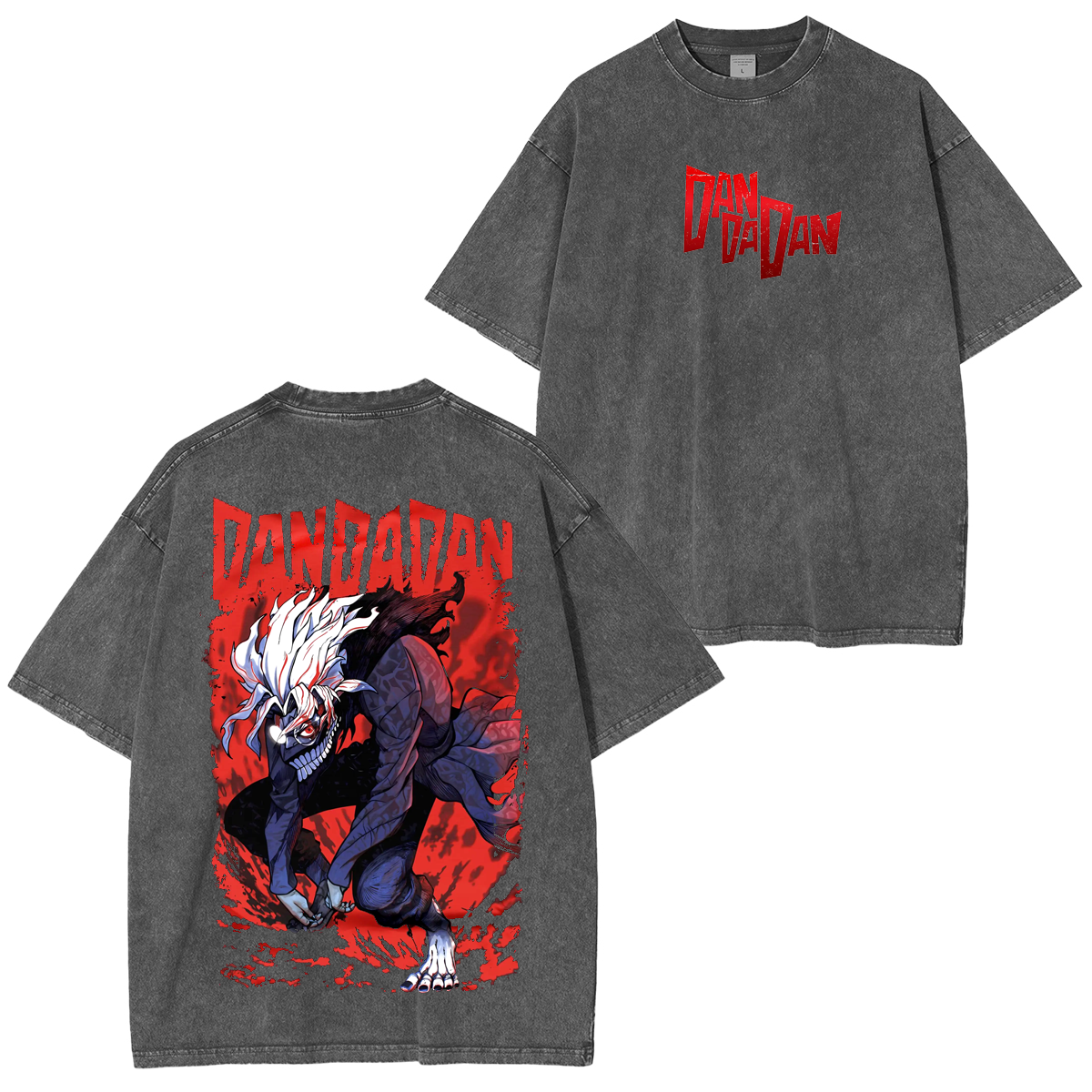 Dandadan Anime Unsiex Washed T-Shirt