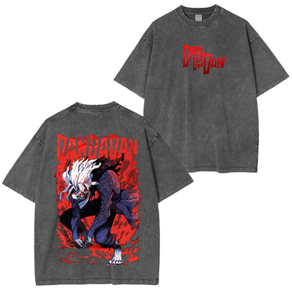 Dandadan Anime Unsiex Polera Lavada