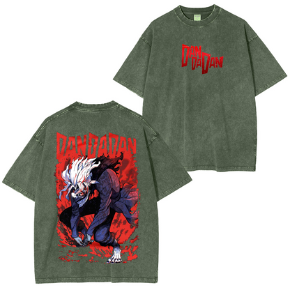 Dandadan Anime Unsiex Polera Lavada