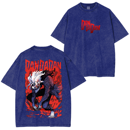 Dandadan Anime Unsiex Polera Lavada