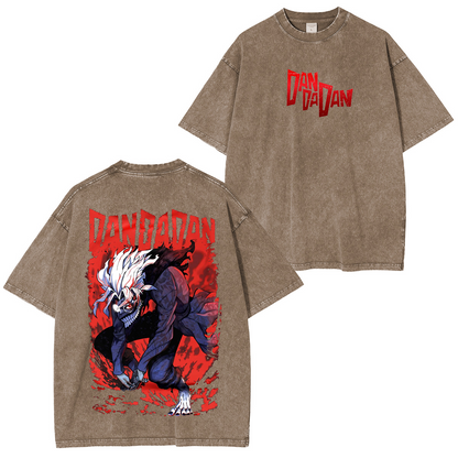 Dandadan Anime Unsiex Polera Lavada