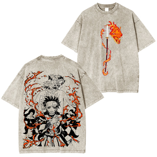 Rengoku’s flame never dies Vintage Tee