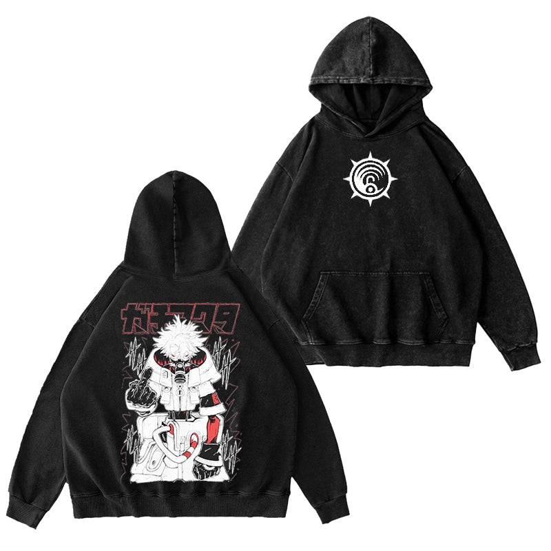 Gachiakuta Vintage Washed Hooded Sweatshirt