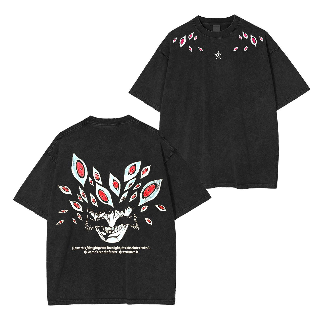 Bleach Yhwach Anime Unsiex Washed T-Shirt