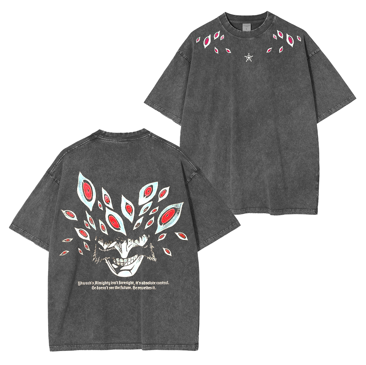 Bleach Yhwach Anime Unsiex Washed T-Shirt