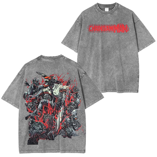 Chainsaw Man Vintage Tee