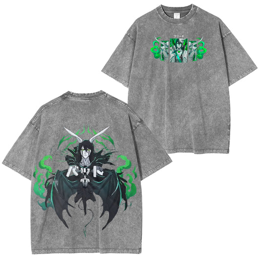 Cold stare, hollow drip — Ulquiorra never fades Vintage Tee