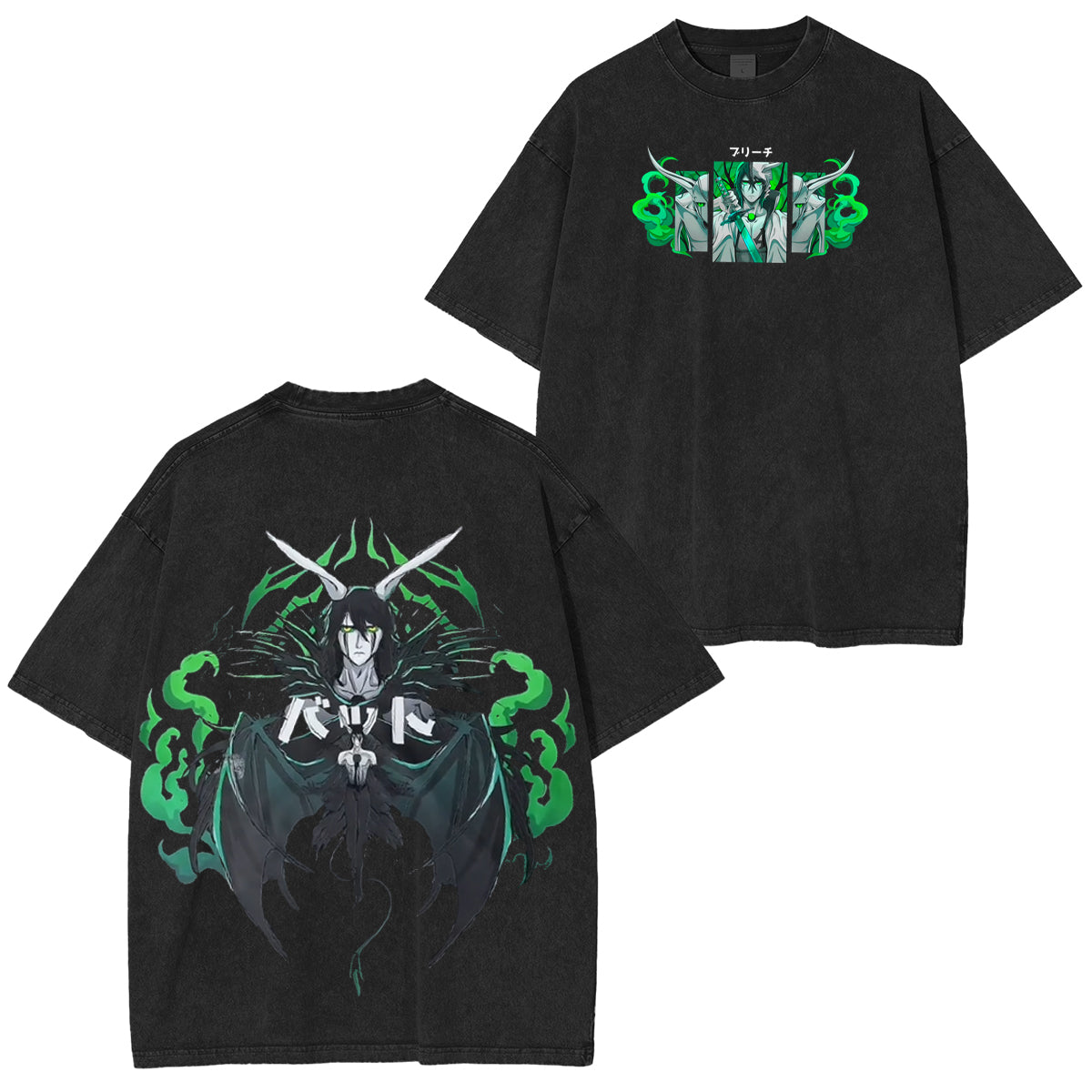 Cold stare, hollow drip — Ulquiorra never fades Vintage Tee