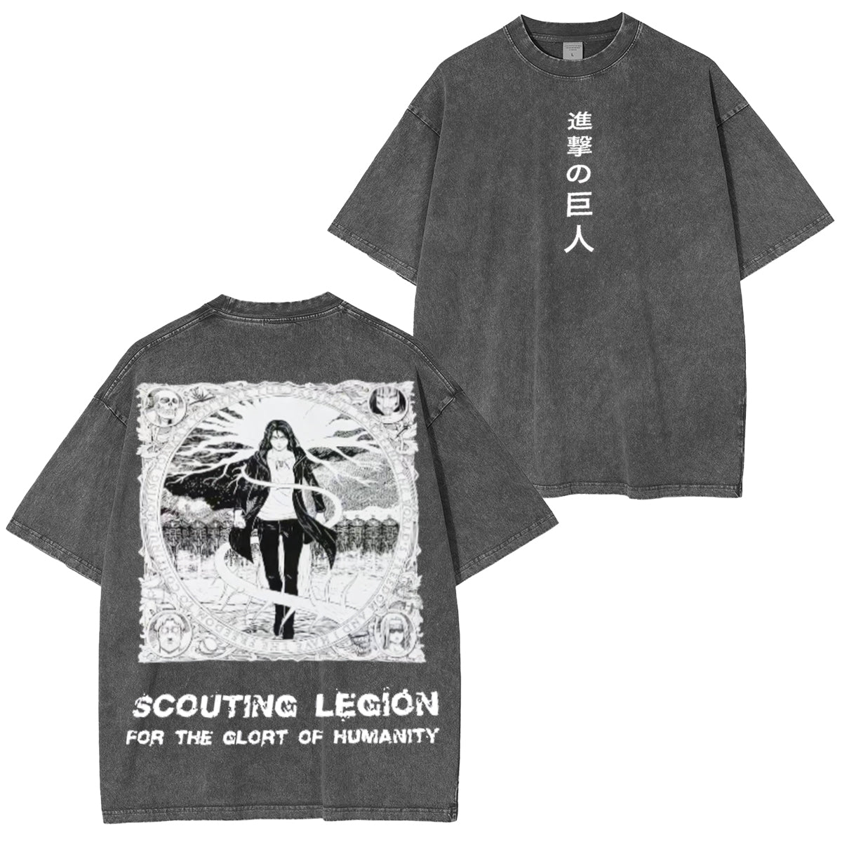 Eren Yeager – Attack on Titan Vintage Tee