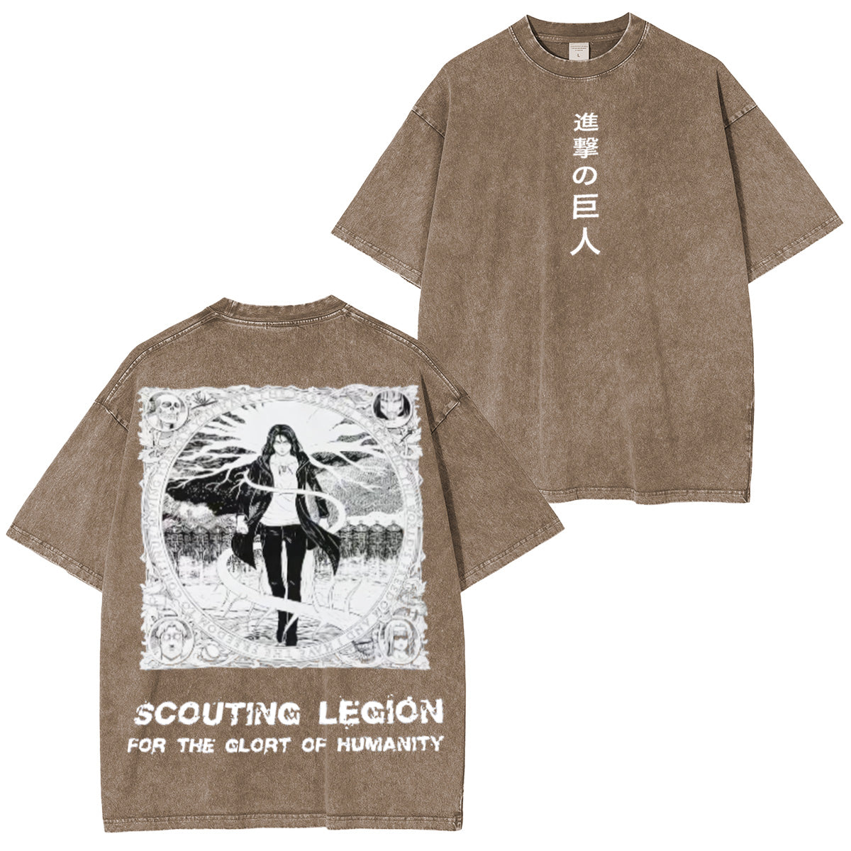 Eren Yeager – Attack on Titan Vintage Tee