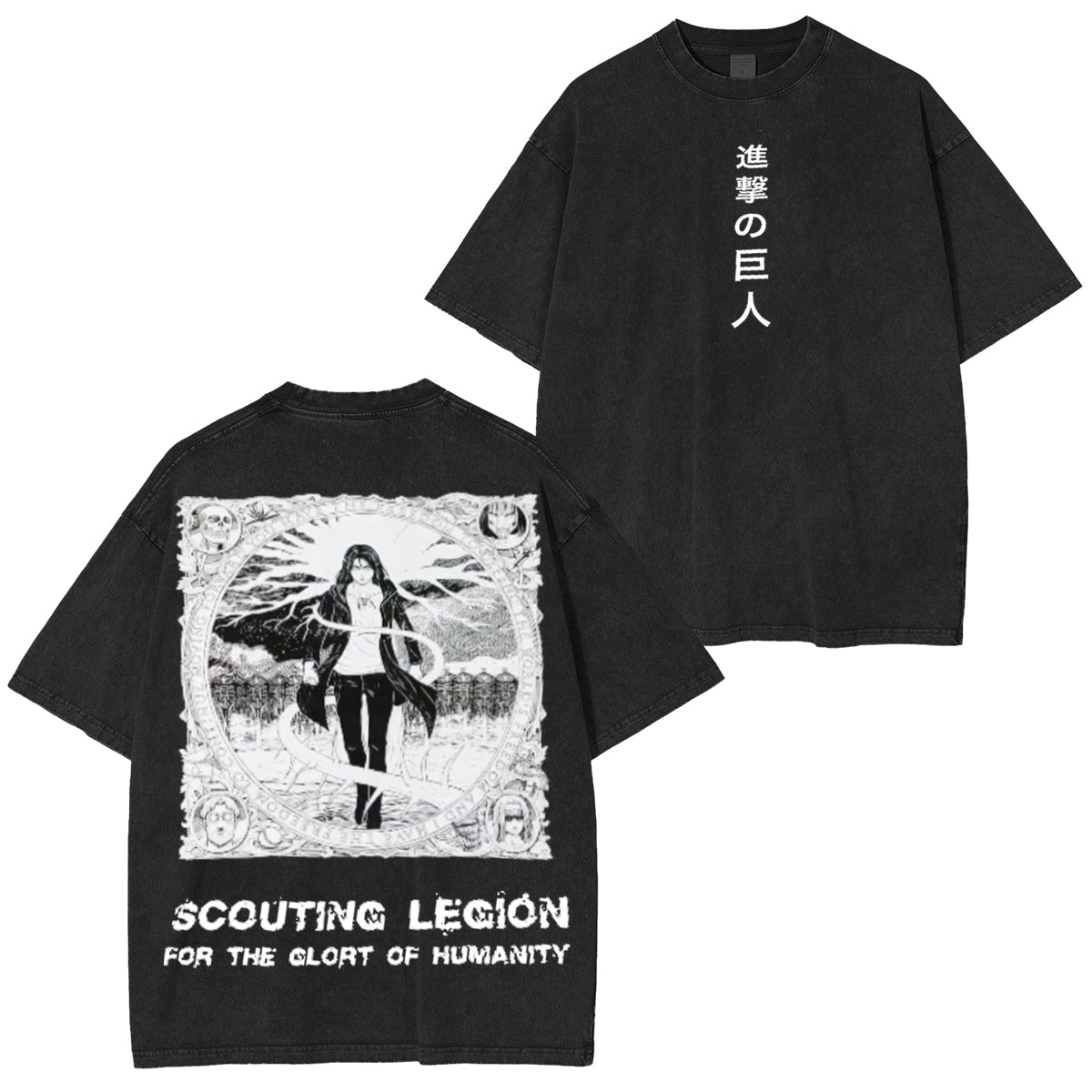Eren Yeager – Attack on Titan Vintage Tee