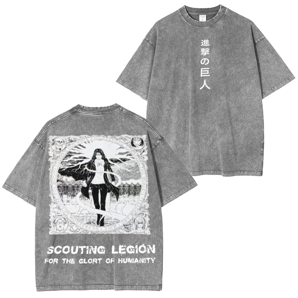 Eren Yeager – Attack on Titan Vintage Tee
