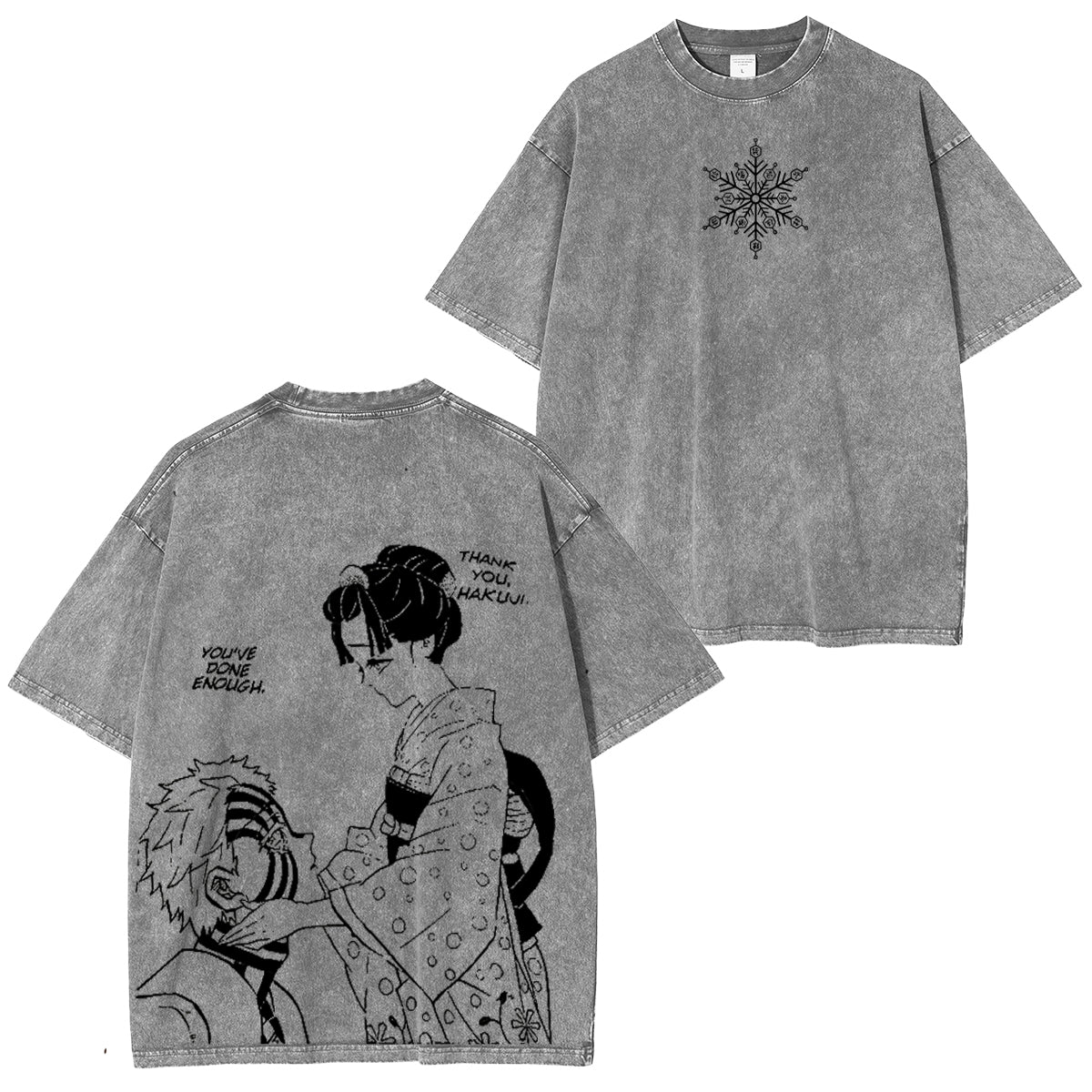 Akaza x Koyuki Graphic,Demon Slayer Vintage Tee