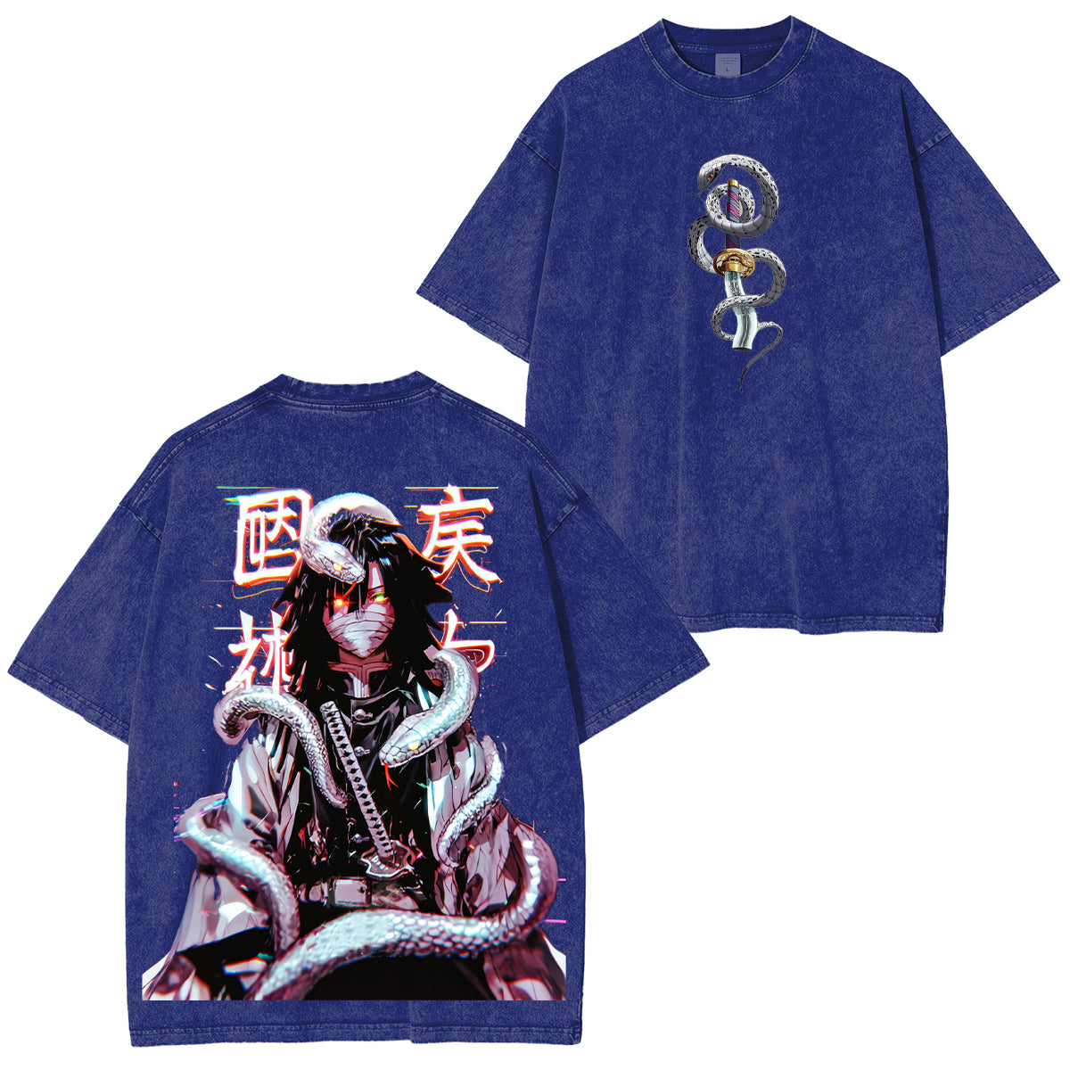 Obanai Iguro Demon Slayer Vintage Tee
