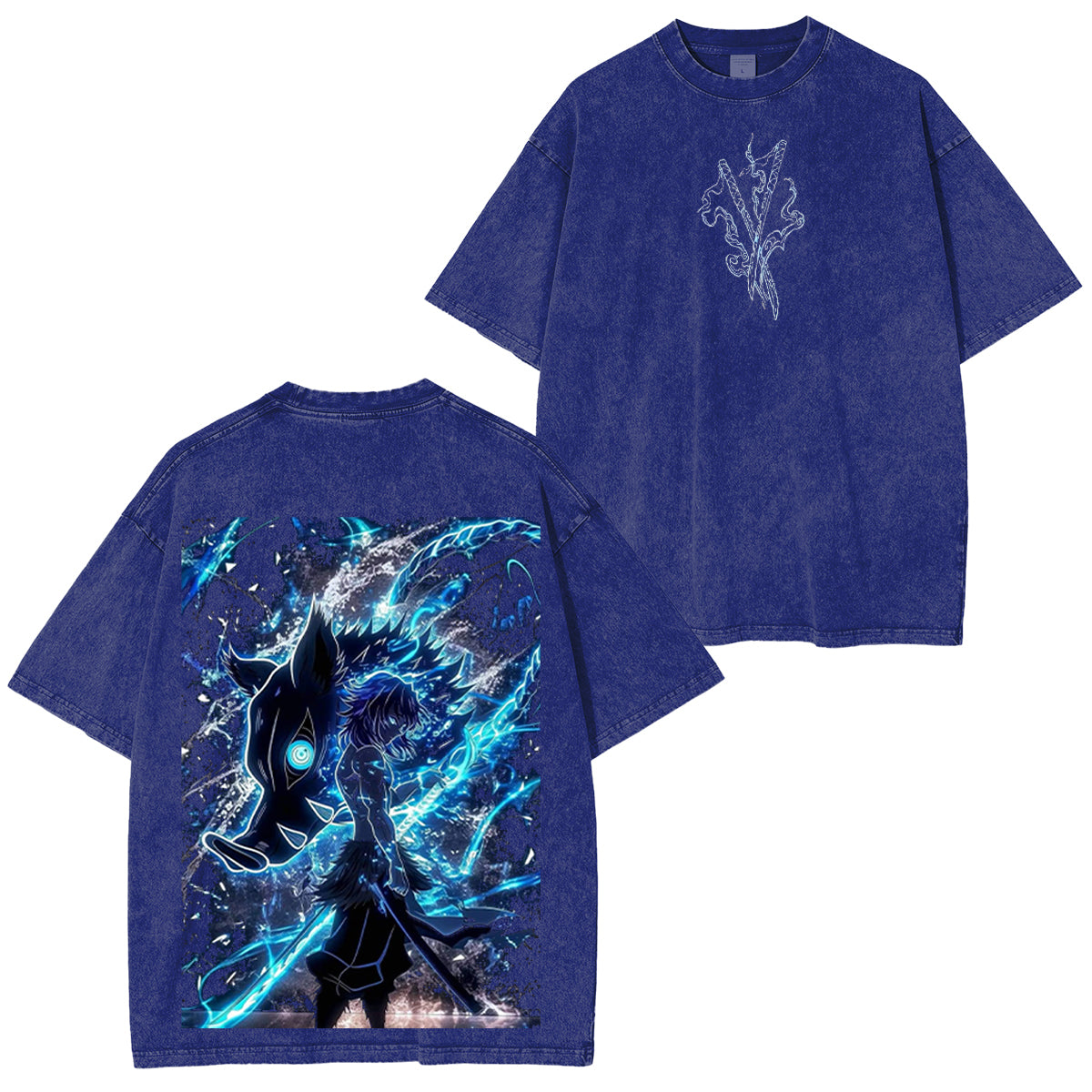 Inosuke,Demon Slayer Vintage Tee