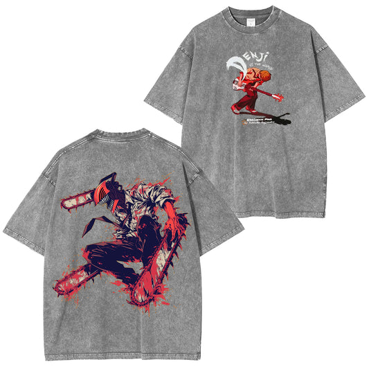 Chainsaw Man Vintage Tee