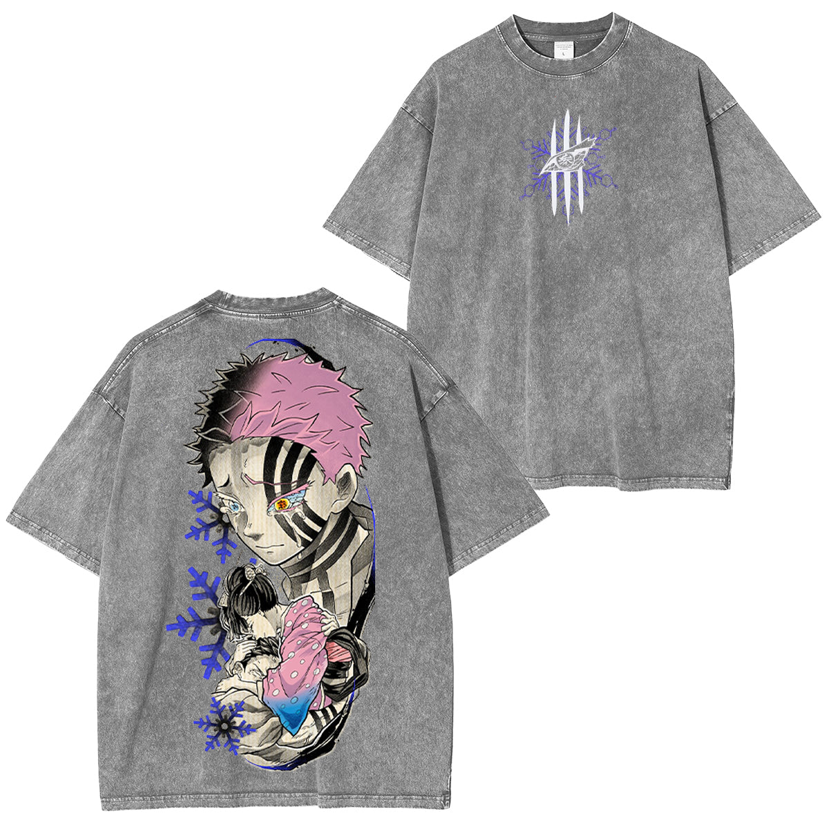 Akaza,Demon Slayer Vintage Tee
