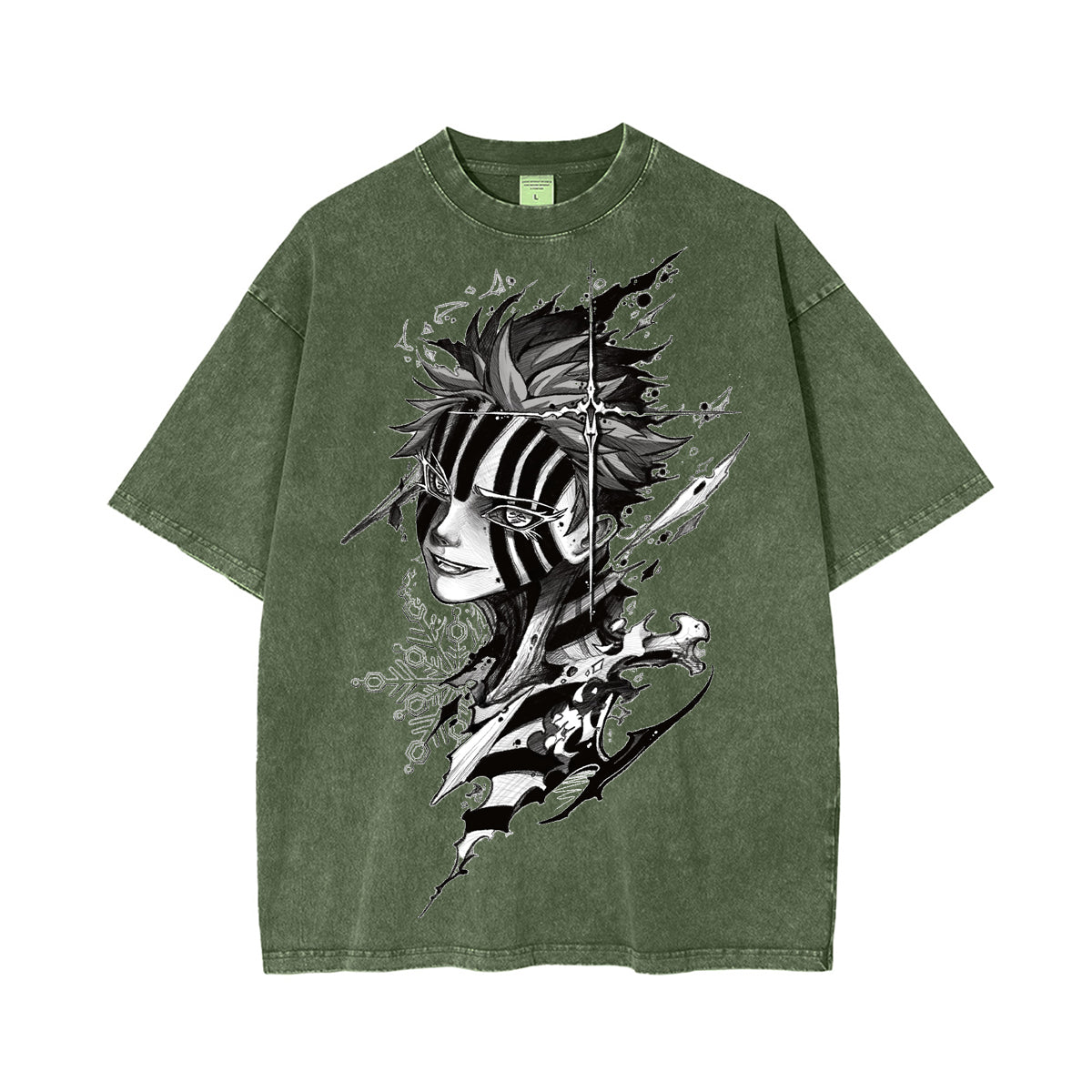 Akaza Demon Slayer Vintage Tee