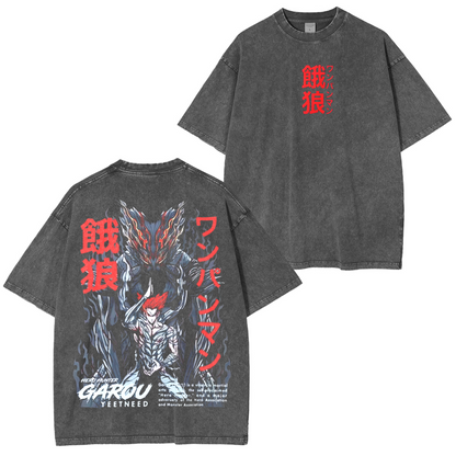Hero Hunter,One-Punch Man Anime Polera Lavada