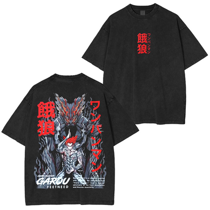 Hero Hunter,One-Punch Man Anime Polera Lavada