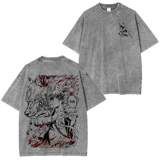 Aki Hayakawa,Chainsaw Man Anime Washed T-shirt/Crewneck/Hoodie