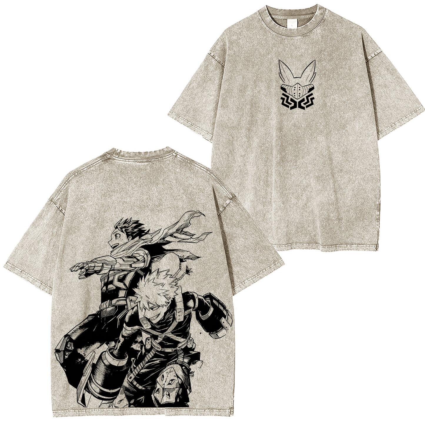 My Hero Academia Anime Washed T-shirt/Crewneck/Hoodie